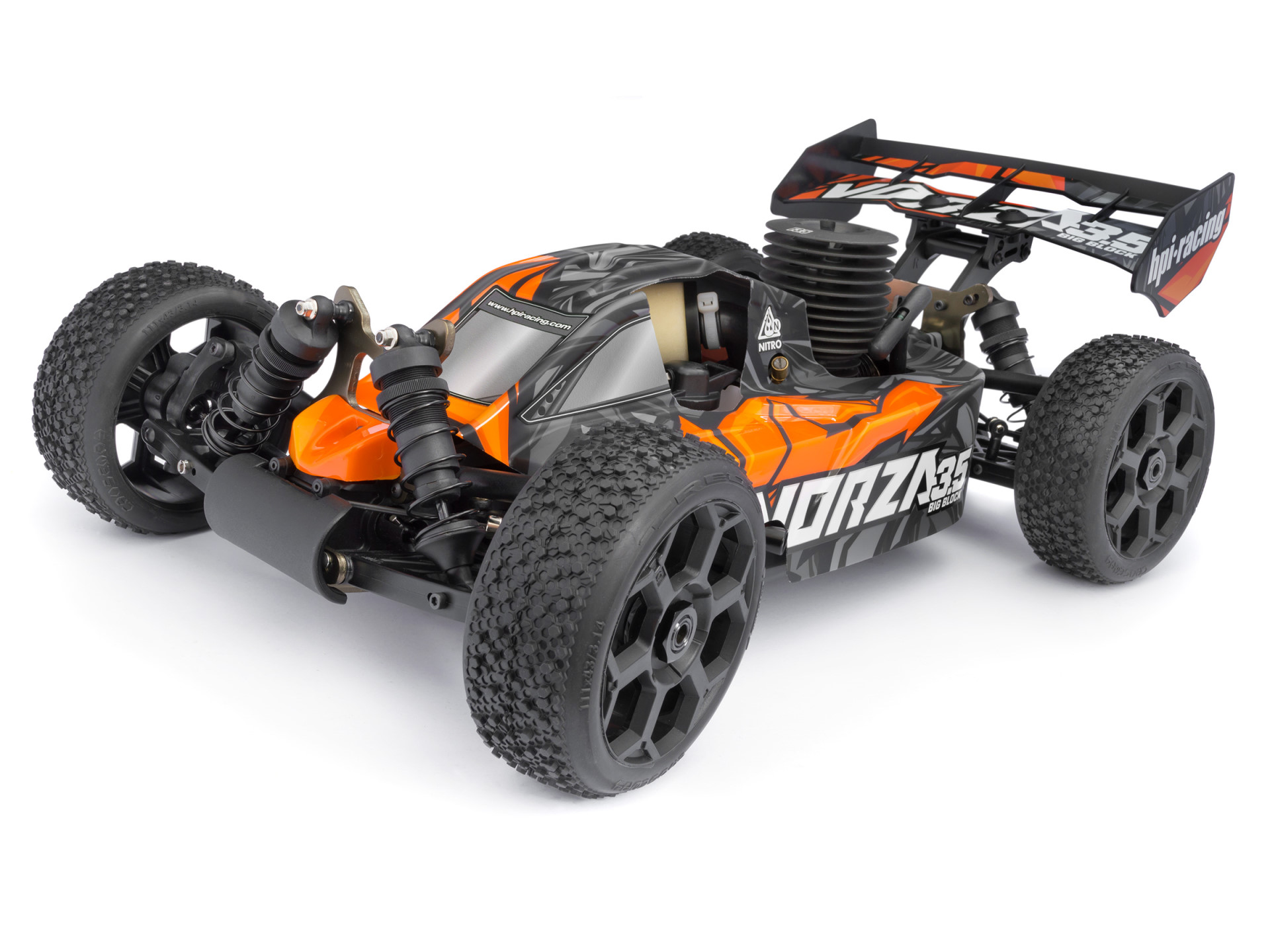 HPI Vorza Nitro Buggy 1/8 3.5 Verbrenner RTR 2.4GHz 160177 - Abbildung 1