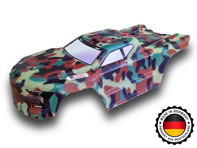 KMM Karo unbreakable +Dekor Camouflage-Designprint für ARRMA Kraton 4S