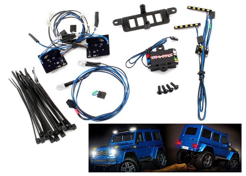 Traxxas LED Licht-Set kpl ohne Power-Supply  f. #8811 oder#8825 Karo 8899