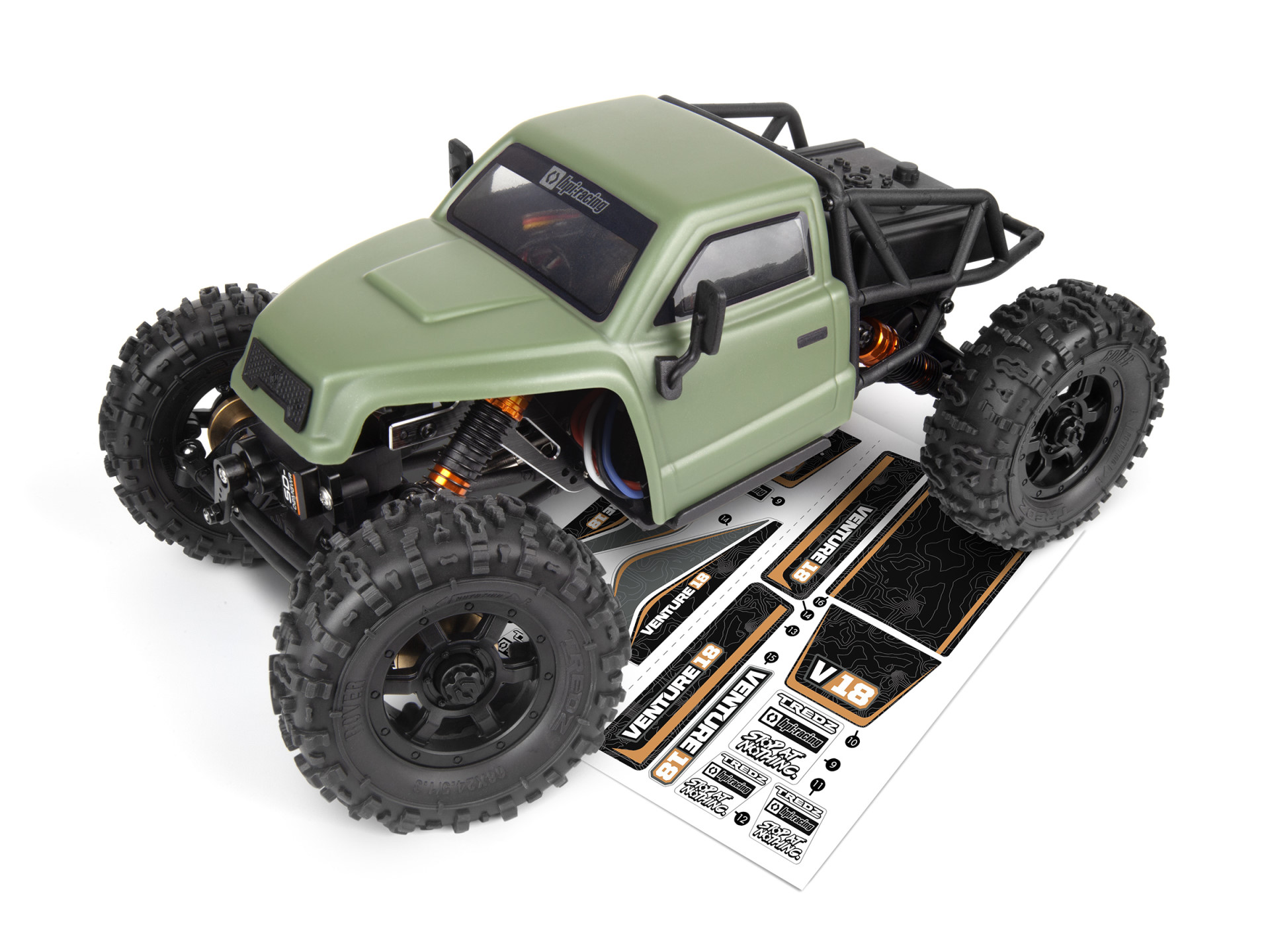 HPI Racing Venture18 CC Flux Competition Crawler Grün 160809 - Abbildung 2
