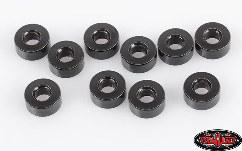 RC4WD 3mm Black Spacer with M3.1 Hole (10) Z-S1524