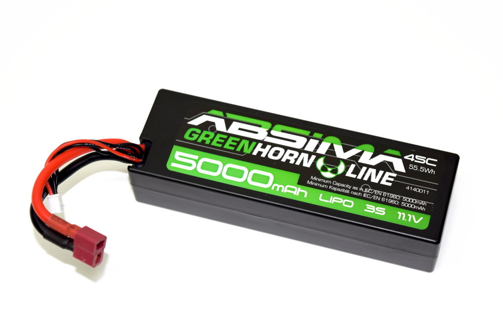 Absima LiPo Stick Pack 11.1V-50C 5000 Hardcase (T-Plug) 4140011 - Abbildung 1