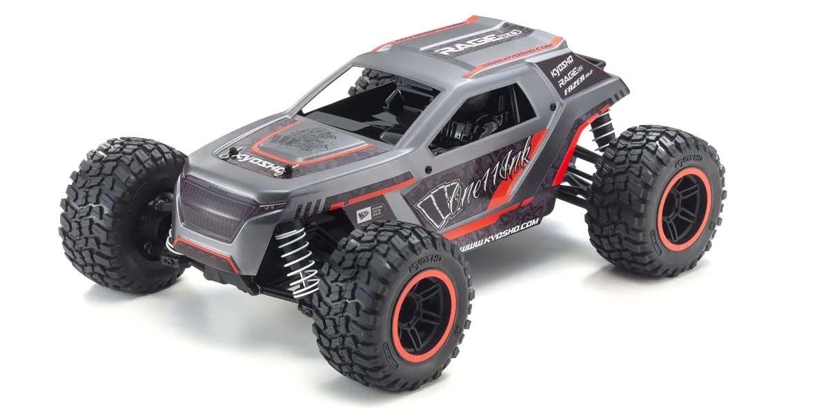 Kyosho RAGE 2.0 FAZER MK2 1:10 EP 4WD ReadySet Rot 34411T2C