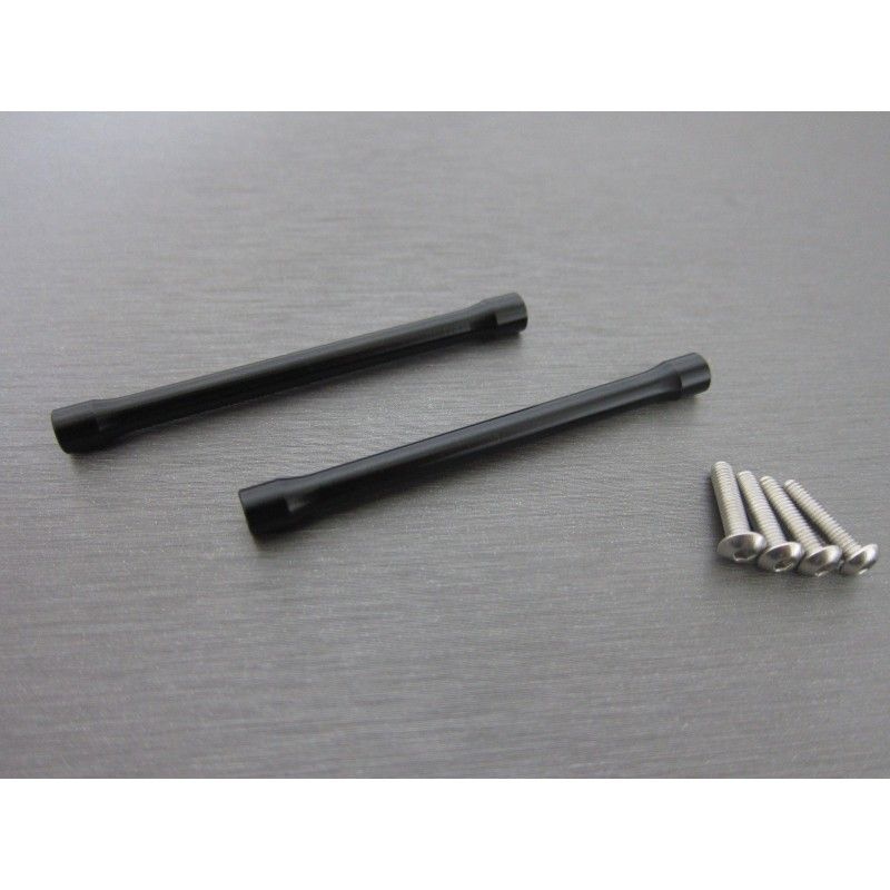 SAMIX Karosseriehalter v/h schwarz für Axial SCX10 SCX-6033