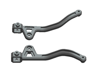 Amewi Rear pillar post bracket Sandstorm 0406