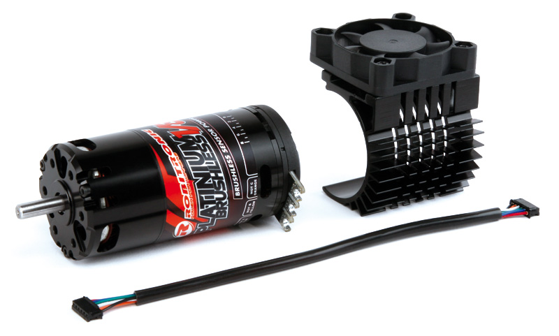 Robitronic Platinium Brushless Motor 1/8 10.5 Turn 1750KV 4S R03204