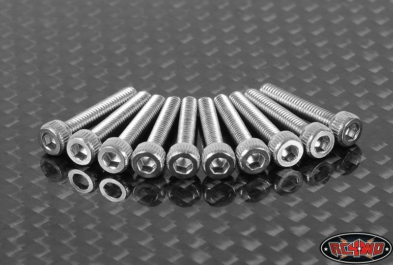 RC4WD Socket Head Cap Screws M2.5 x 14mm (10) Z-S1215
