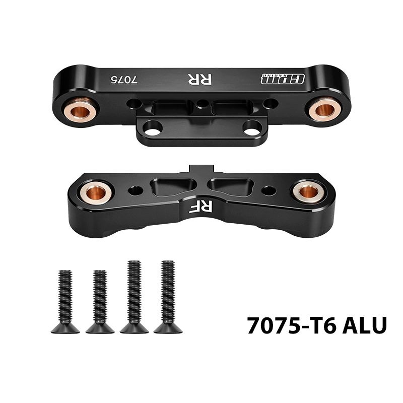 GPM Alu Querlenkerhalter hinten unten schwarz ARRMA Kraton/Outcast/Talion/Notorius/Typhon/. MAK009N/V1BK