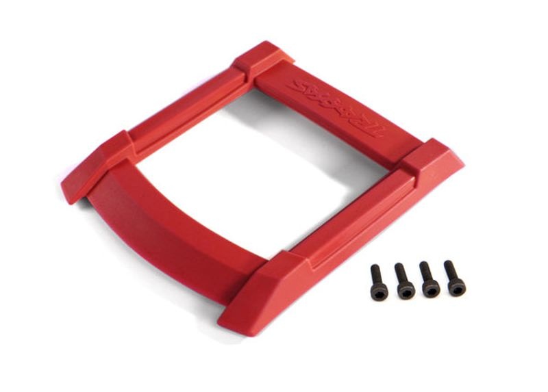 Traxxas Skid-Platte, Dach (für Karo) rot 8917R - Abbildung 1