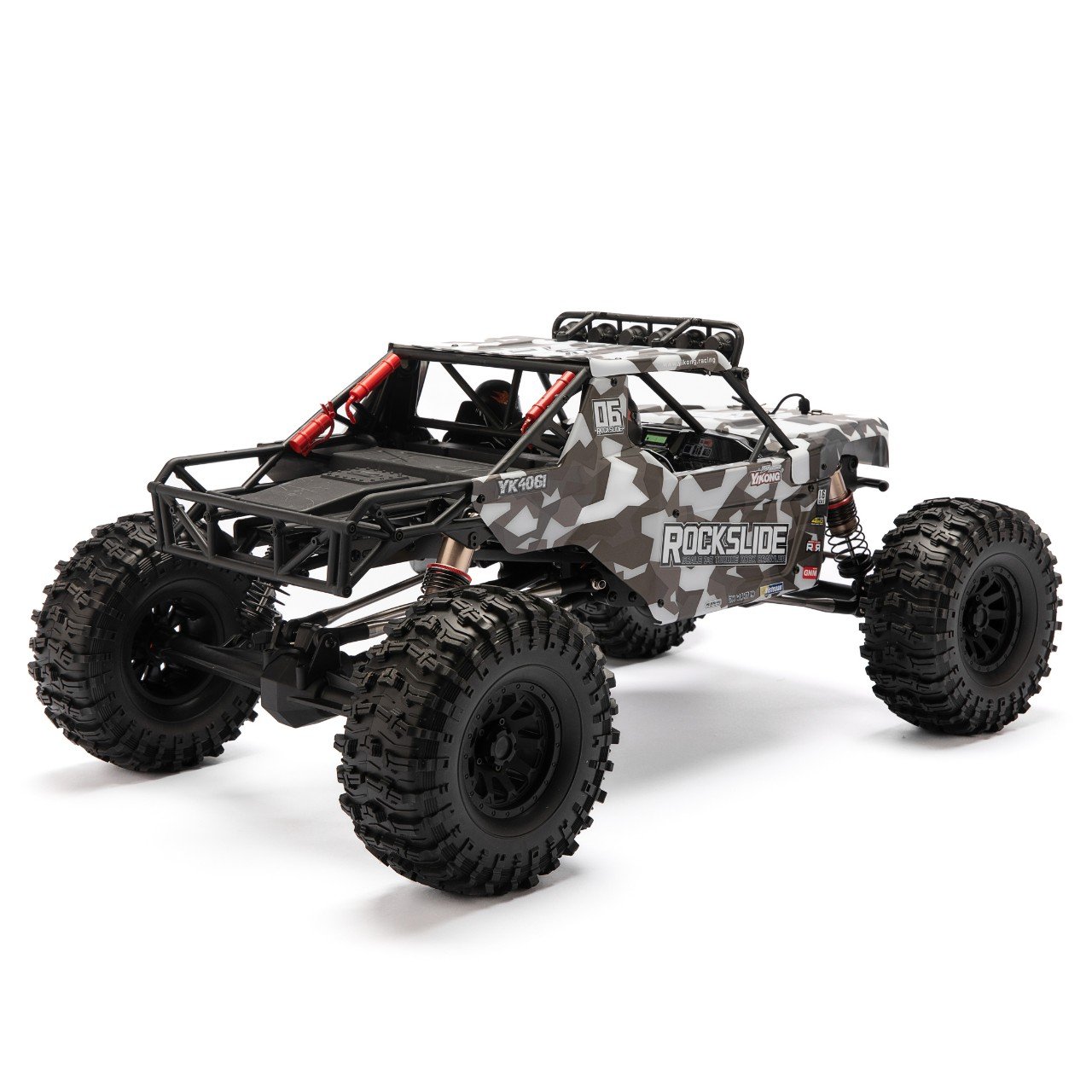 Yikong Rock Crawler Rock Slide 1/6 4WD Weiß YK4061C - Abbildung 4