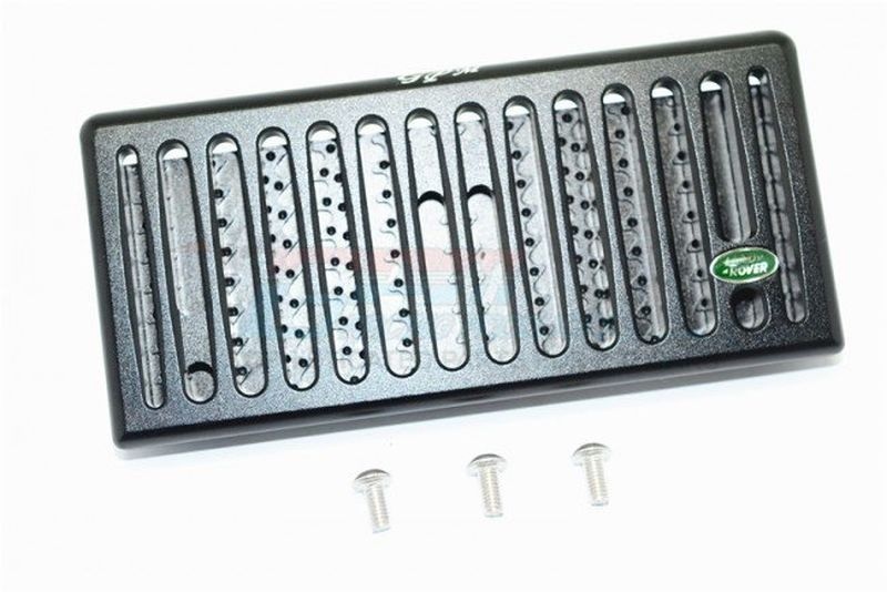 GPM Alu Grill Schutzgitter vertikal schwarz Traxxas Traxxas4 Defender