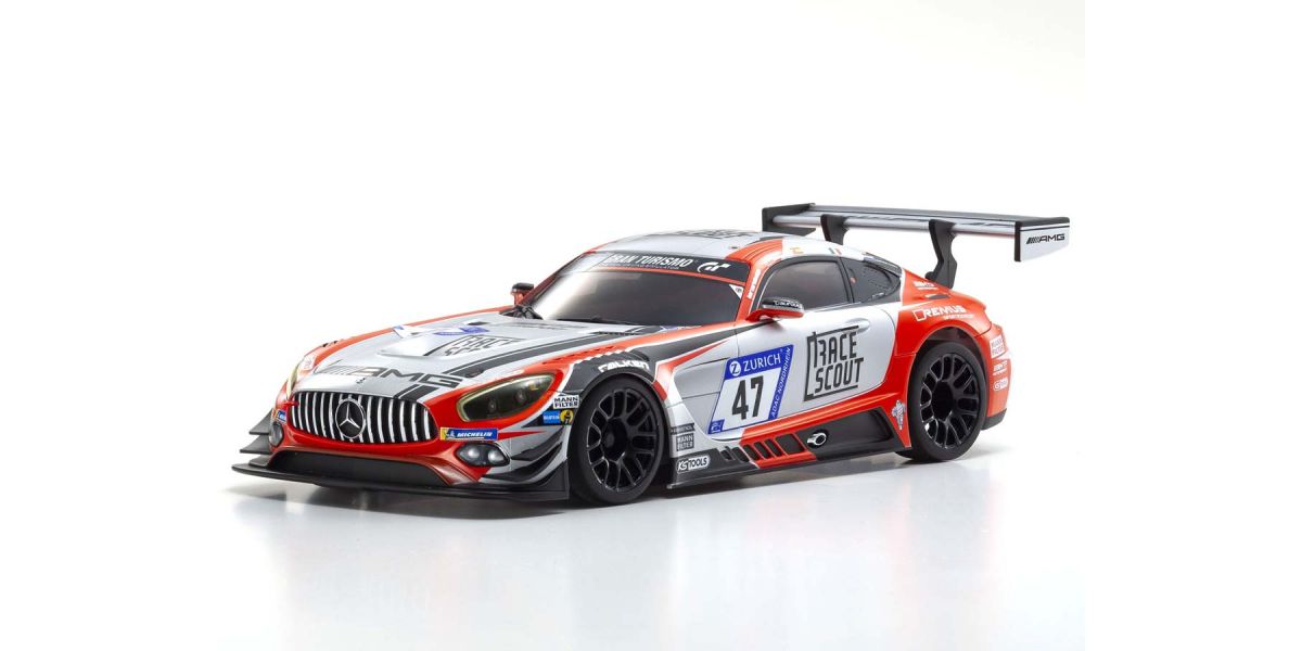 Kyosho Autoscale Mini-Z Mercedes AMG GT3 No47 24h Nurburgring 2018 (W-MM) MZP241FRS