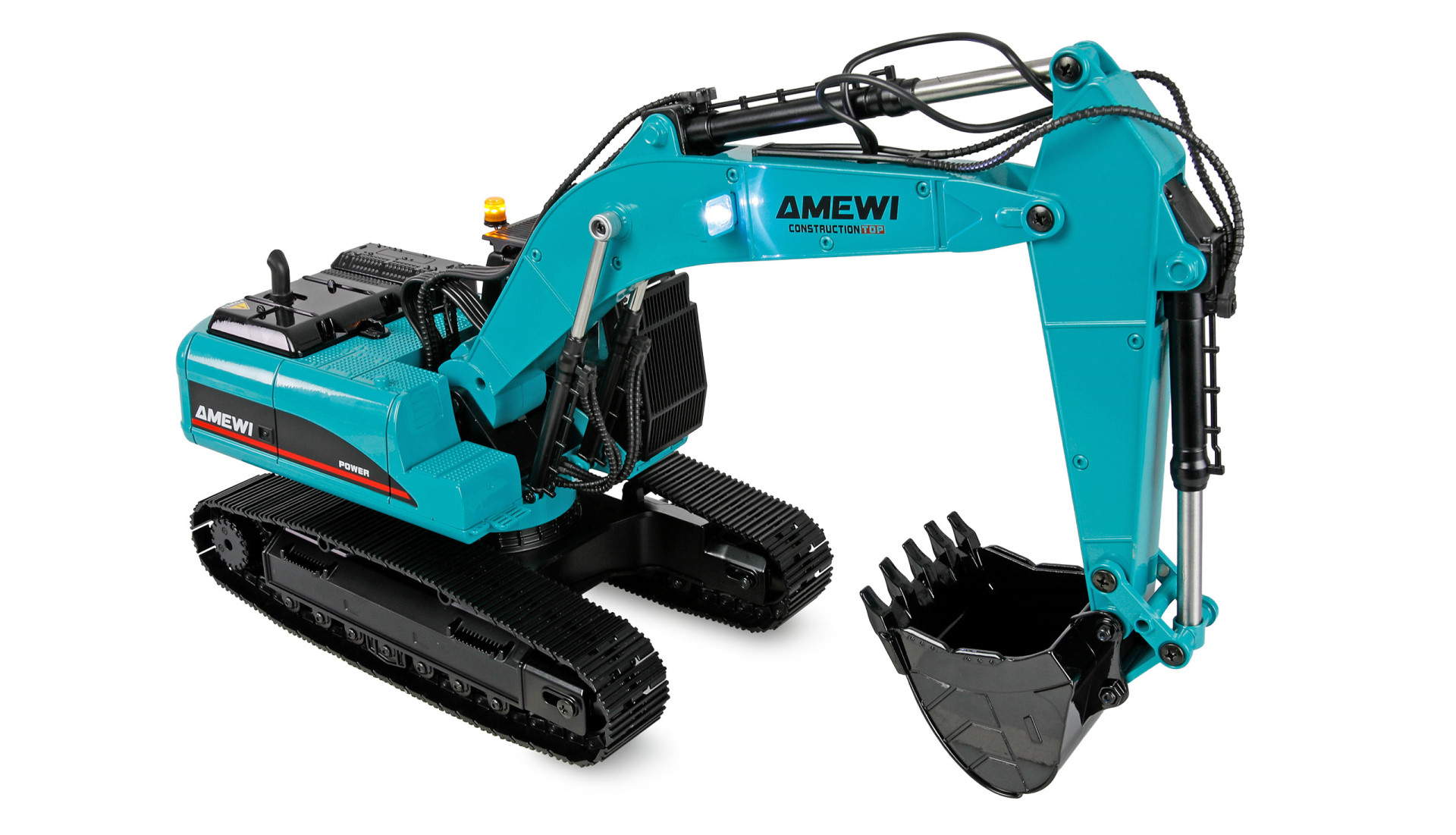 Amewi G705E Bagger Metall 1:14 RTR petrol 22748 - Abbildung 5