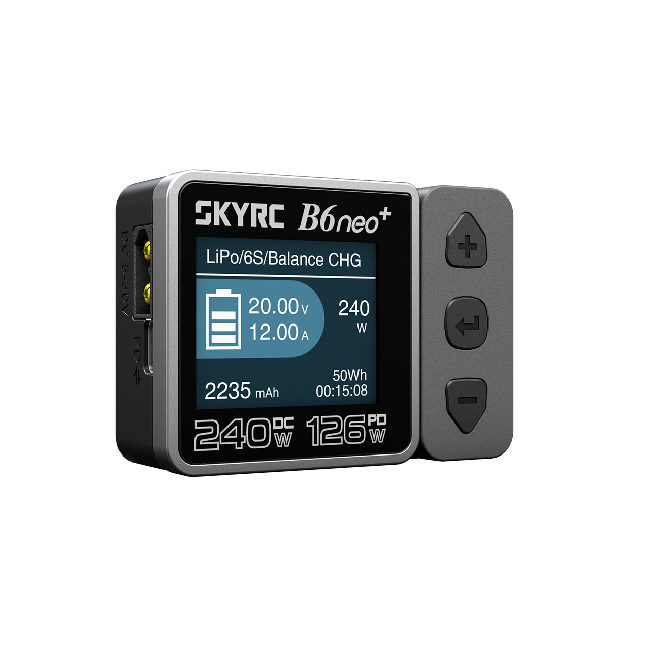SkyRC B6neo+ Ladegerät grau LiPo 1-6s 10A 200W SK-100211-02