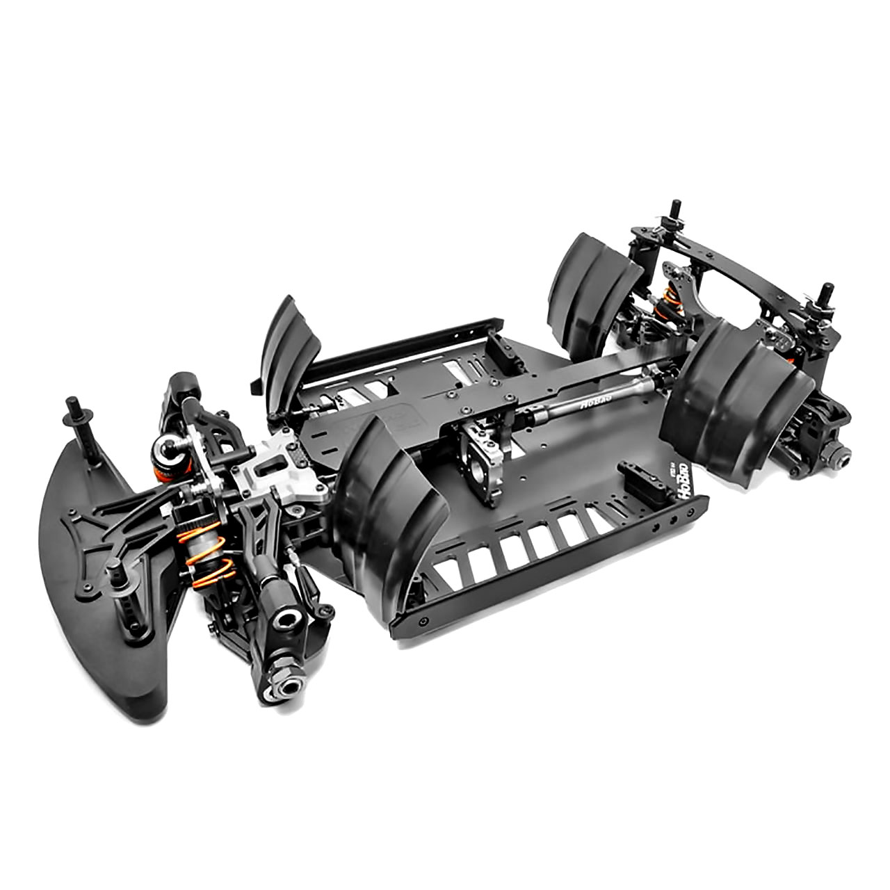 Hobao Hyper VTE2 On-Road Extreme Speed 1/7 Chassis (ohne Karosseri VTE2-V2 - Abbildung 1