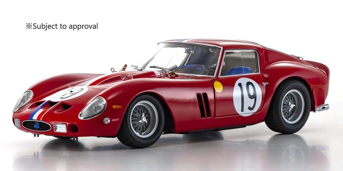 Kyosho 1:18 Ferrari 250 GTO Winner GT LM 1962 Nr.19 Noblet/Guichet 08438A
