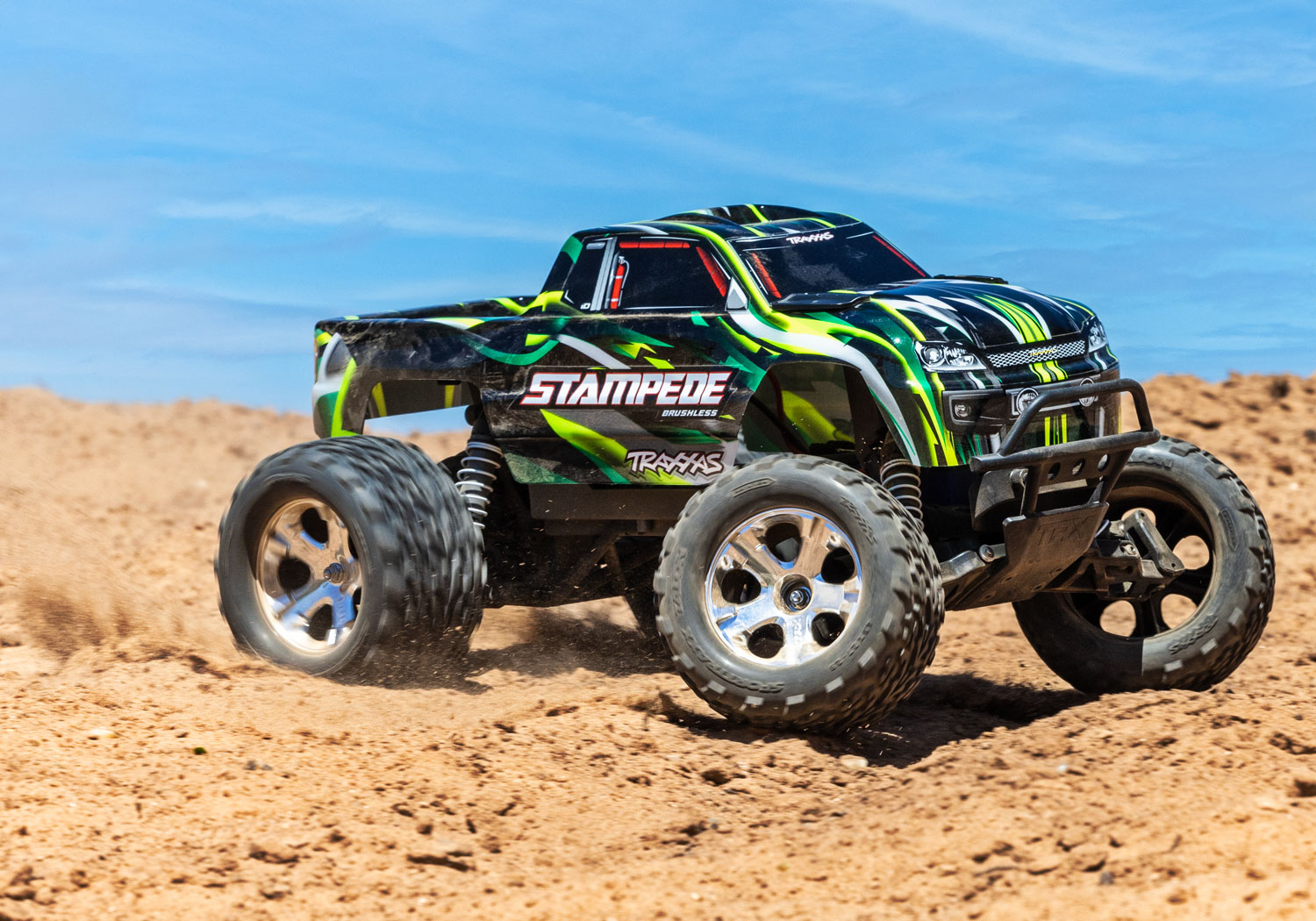 Traxxas Stampede BL-2S Blau 1/10 2WD Brushless Monster Truck ARTR 36354-4 - Abbildung 7