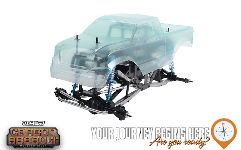 RC4WD Carbon Assault 1/10th Monster Truck KIT Z-K0066
