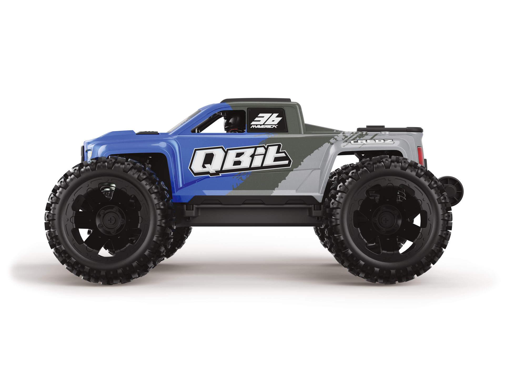 Maverick QBit MT 1/16 4WD Elektro Monstertruck Blau 151000 - Abbildung 2