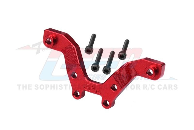 GPM Aluminium Dämpferbrücke vorn rot für ARRMA 1/18 Typhon MGT028R