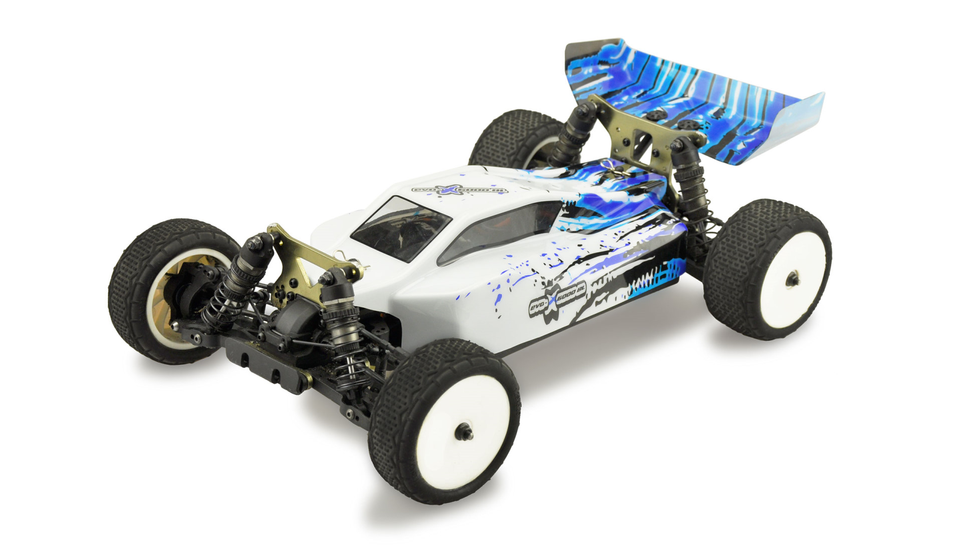 Amewi AMXRacing EVO-X 6000 Blau Brushless Buggy 4WD 1:10 22254