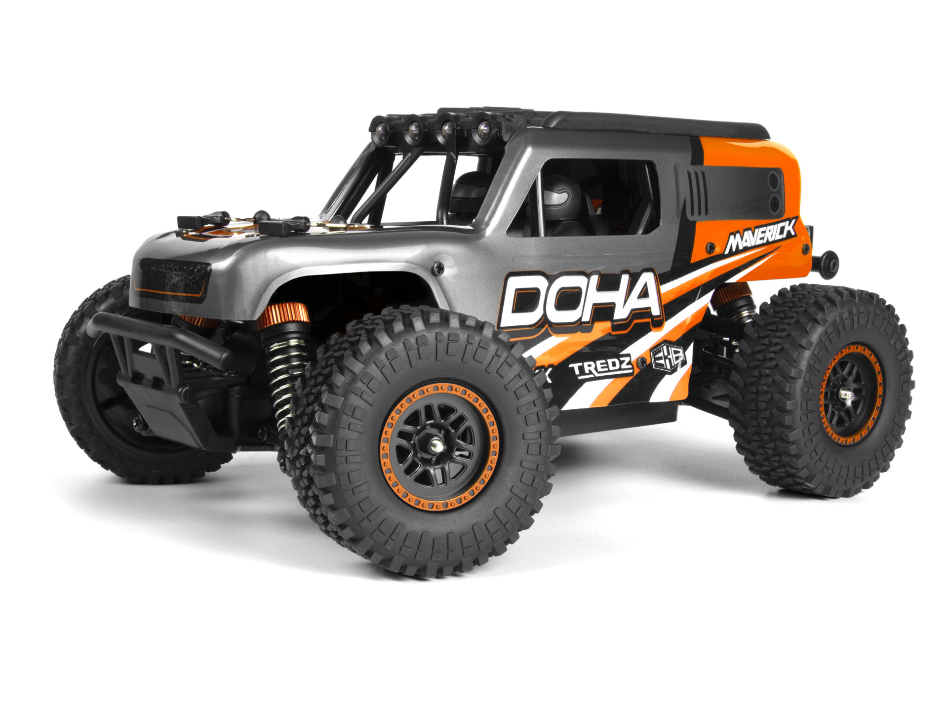 Maverick Doha 1/20 4WD Elektro Truck Orange 150702 - Abbildung 1