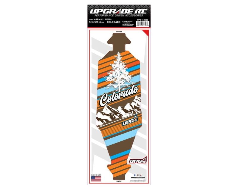 Upgrade RC Chassis Protector for Arrma Kraton 6S EXB (Colorado) (1) nP6