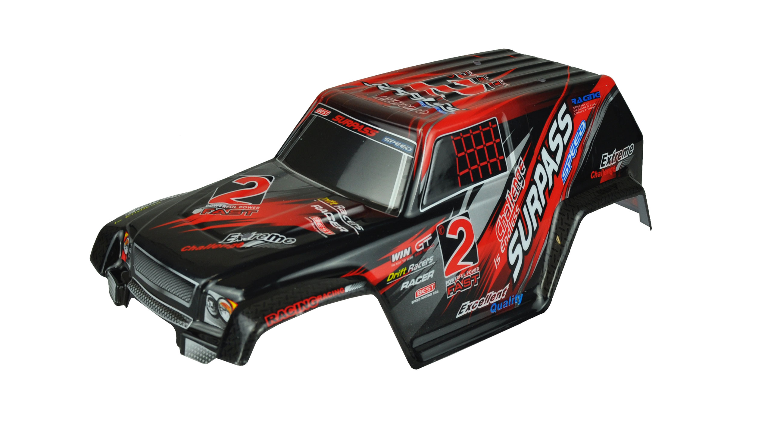 Amewi Truck Karosserie rot 1:12 FY-CK02R