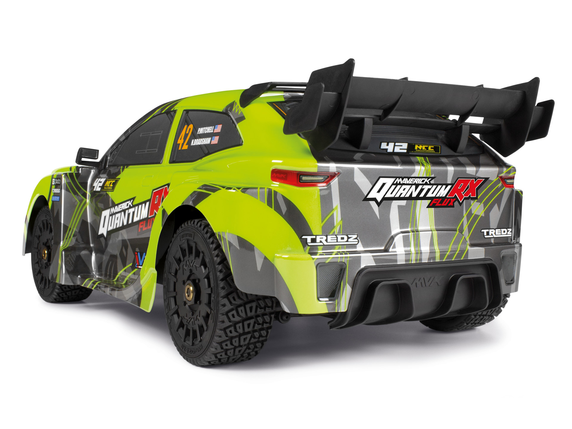 MAVERICK QuantumRX Flux 4S 1/8 4WD Rally Car Flouro Green 150361 - Abbildung 4