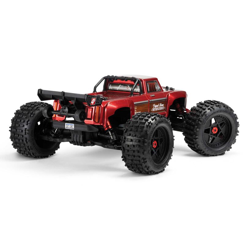 ARRMA 1/10 OUTCAST 4X4 4S V2 BLX Stunt Truck RTR, Red ARA4410V2T4