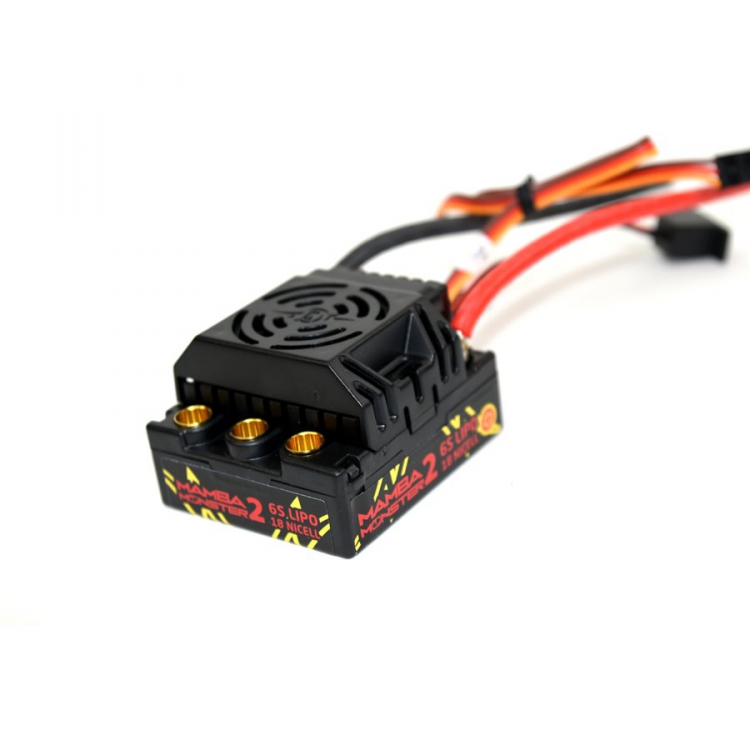 Castle Mamba Monster-2 Combo 1:8 25V WP ESC & 1512-2650KV Sensor Motor 010-0108-04