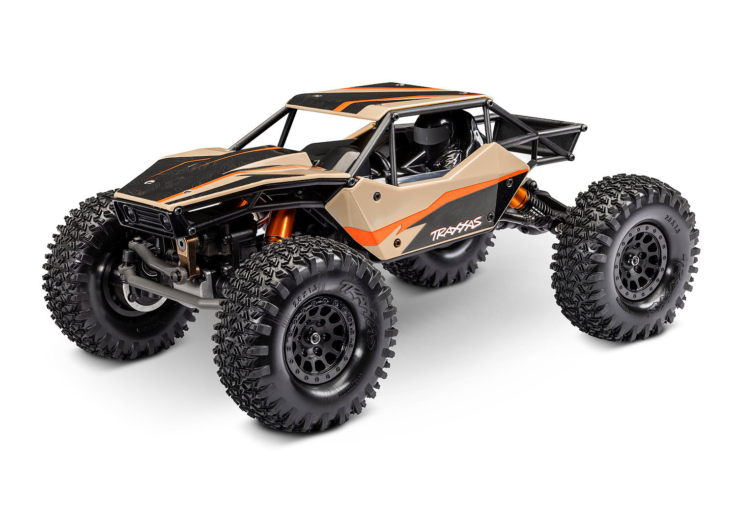 Traxxas TXC-4M Extreme Brushless Crawler 1/18 RTR Tan  RTR m. Akku&Lader 120074-1-TAN - Abbildung 2