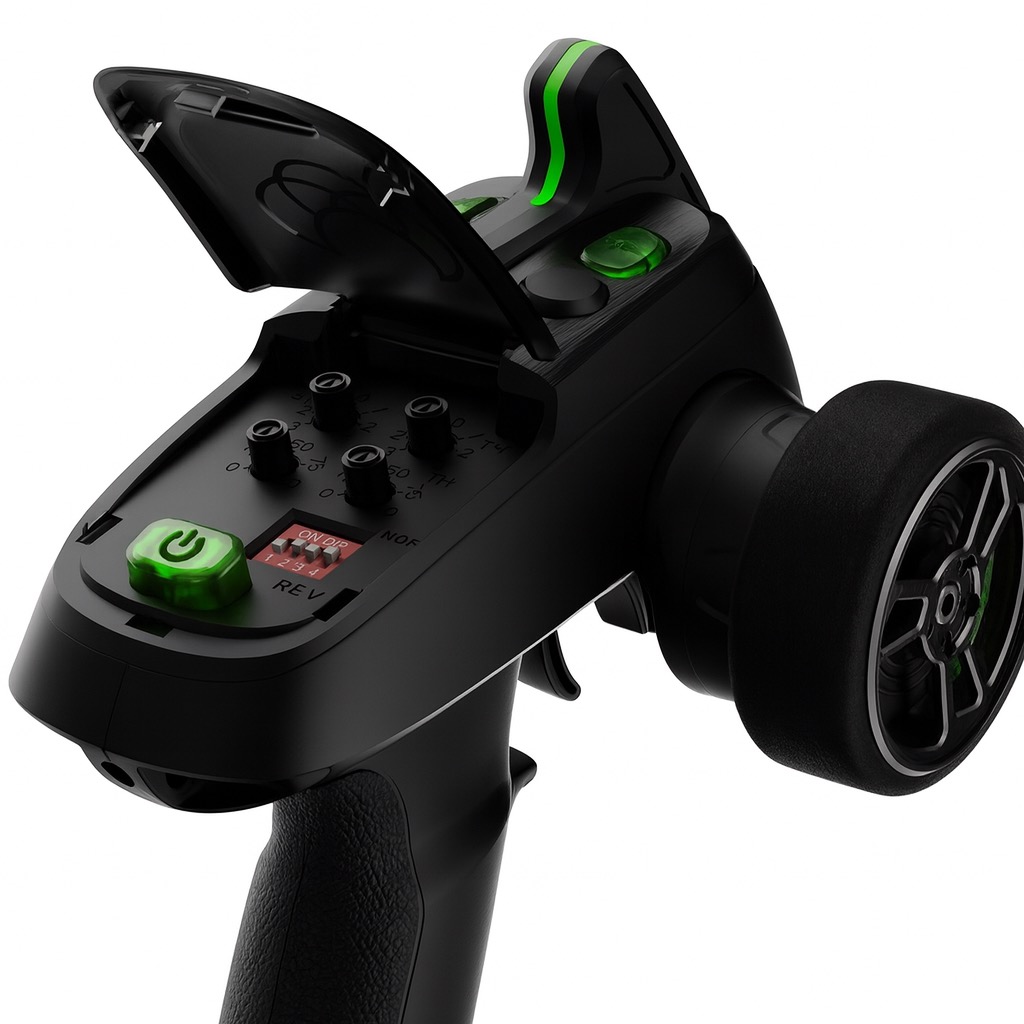 Absima 4-Kanal Fernsteuerungs CR4S-EVO 2.4GHz incl. 2 Empfänger 2000110 - Abbildung 5