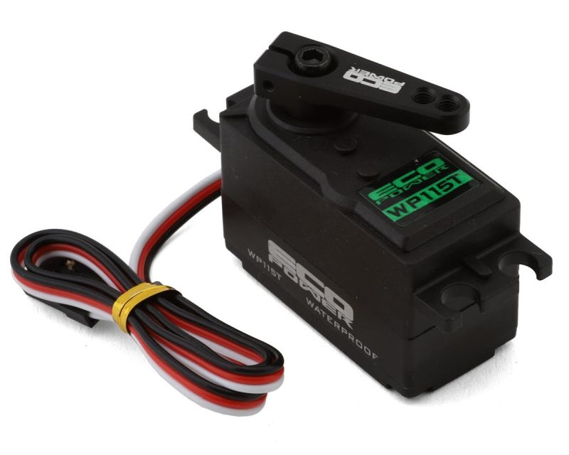 EcoPower Low Profile Waterproof High Torque Metallgetr.-Servo WP115T ECP-115T