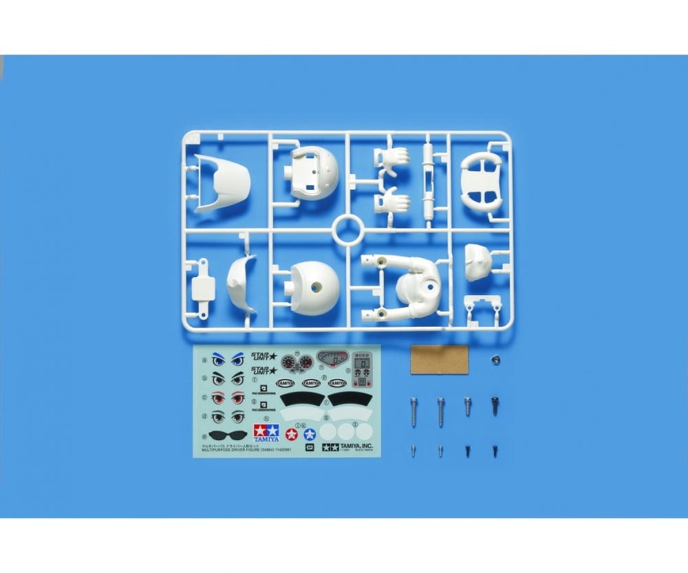 Tamiya 54864 T3-01/WR-02 Fahrerfigur 300054864