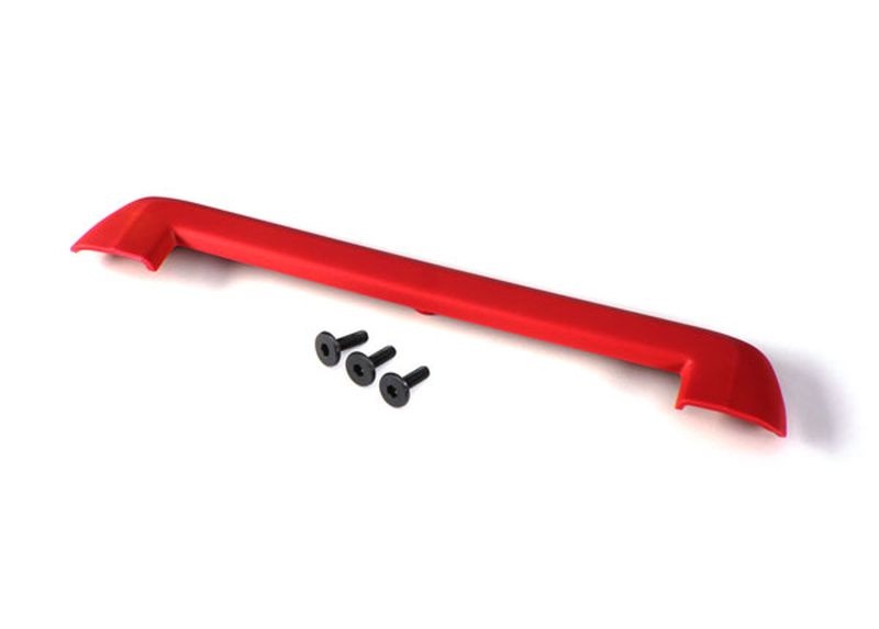 Traxxas Tailgate Schutz rot + Schrauben 8912R - Abbildung 1