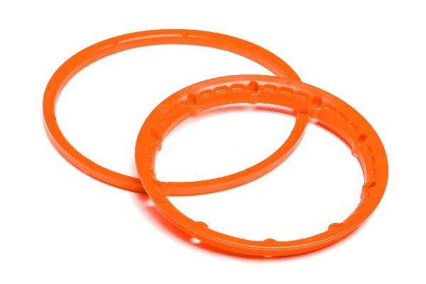 HPI Heavy Duty Wheel Bead Lock Rings Orange/F. 2 Wheel 117334