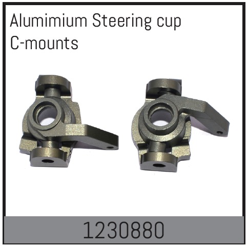 Absima CNC Achsschenkel & C-Hub Set 1230880