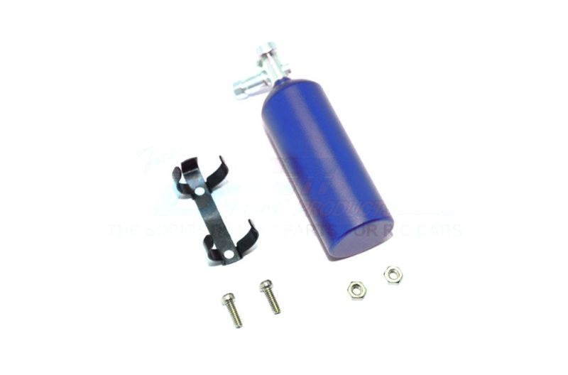 GPM Nos Gas Flasche mit Befestigung blau Traxxas Traxxas4 & 6