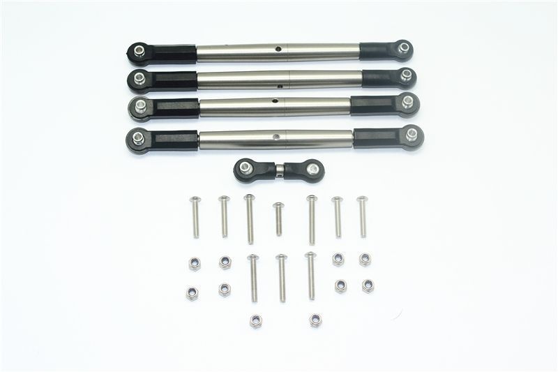GPM Edelstahl Gewindespurstangen-Set (5 Stk.) ARRMA Kraton, Talion, Outcast, Notorius 6s MAK160SOCBEBK