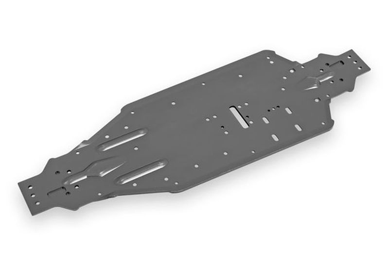 Traxxas Chassis Alu Titanium dunkel eloxiert 9522A