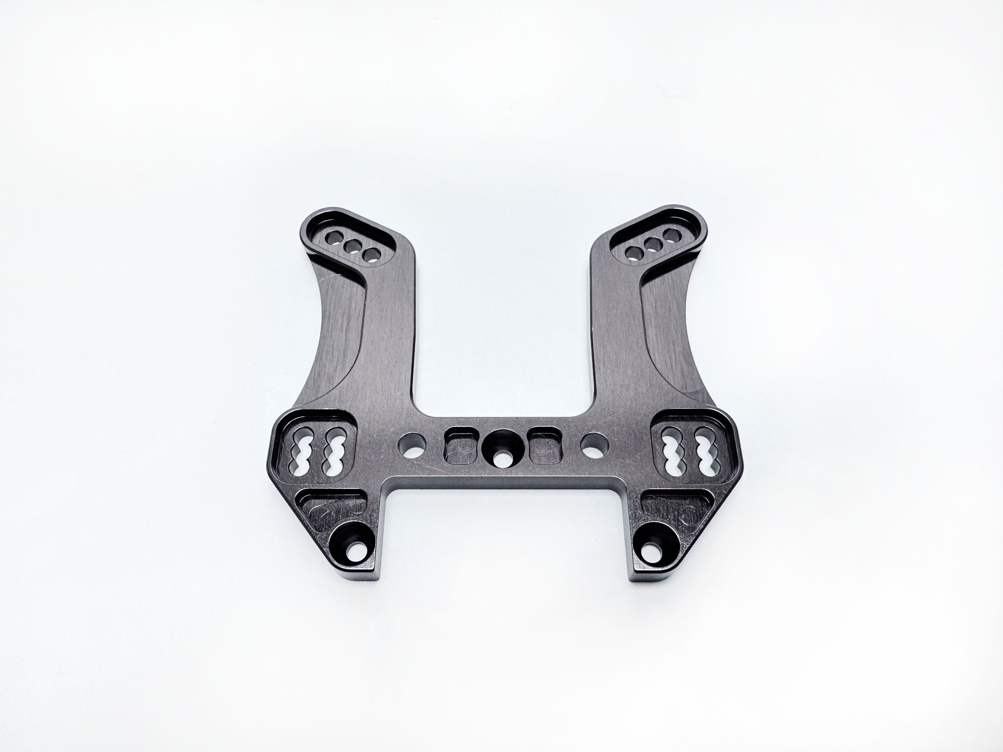 Kyosho Dämpferbrücke Vorn Inferno MP10 TKI2 - Gun Metal IFW623GM
