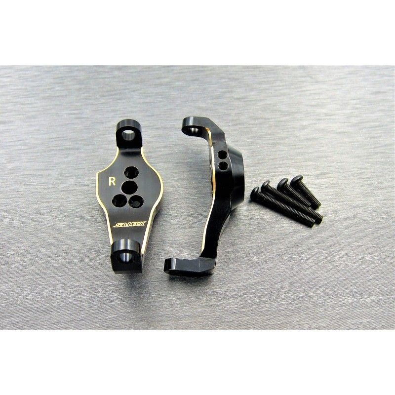 SAMIX Messing Lenkhebel V2 l/r schwarz für TRX TRX4 & 6 TRX4-4014V2