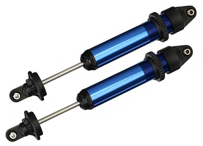 Traxxas Dämpfer, GTX, Aluminum, blau-eloxiert 7761
