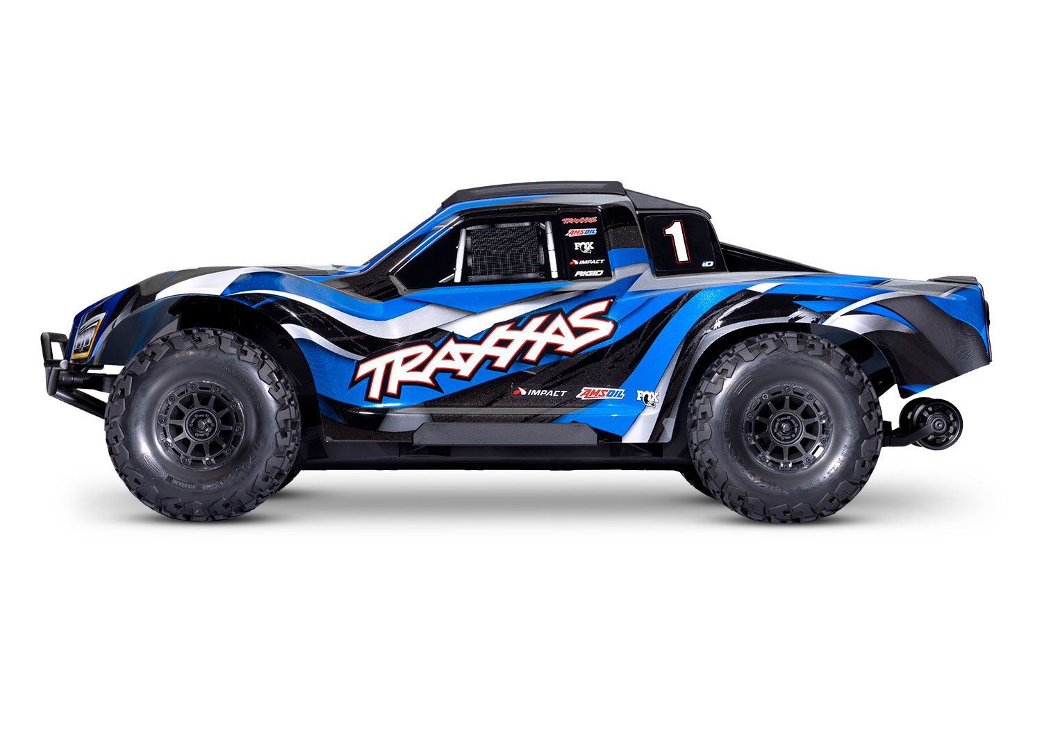 Traxxas MAXX Slash Blau 1/8 Brushless Short Course Truck 4x4 RTR 2.4GHz 102076 - Abbildung 3