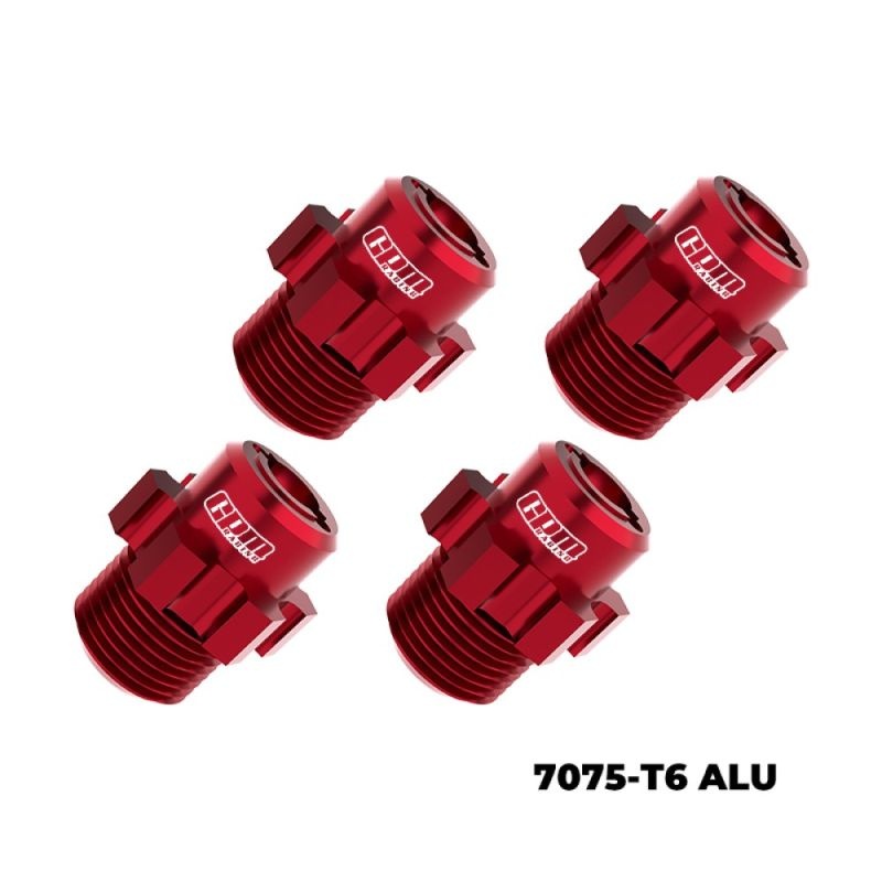 GPM Alu 17mm Radmitnehmer rot TRAXXAS 1/8 Jato 4x4 & VXL TJ010R