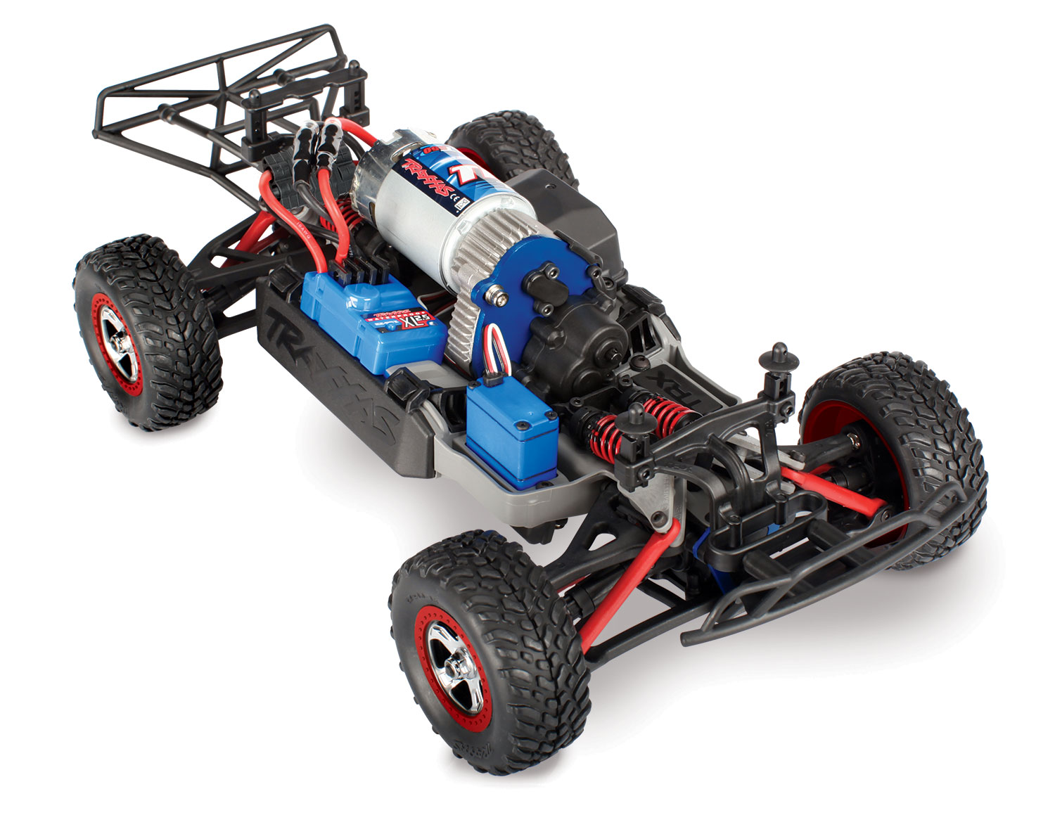 Traxxas Slash 4x4 1/16 Rot RTR Brushed mit Akku & USB-C Lader 70054-8 - Abbildung 4
