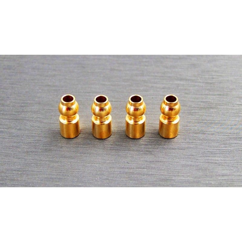 SAMIX Messing Dämpferbefestigung 5.8mm oben für Axial SCX10-3 SCX3-B58US