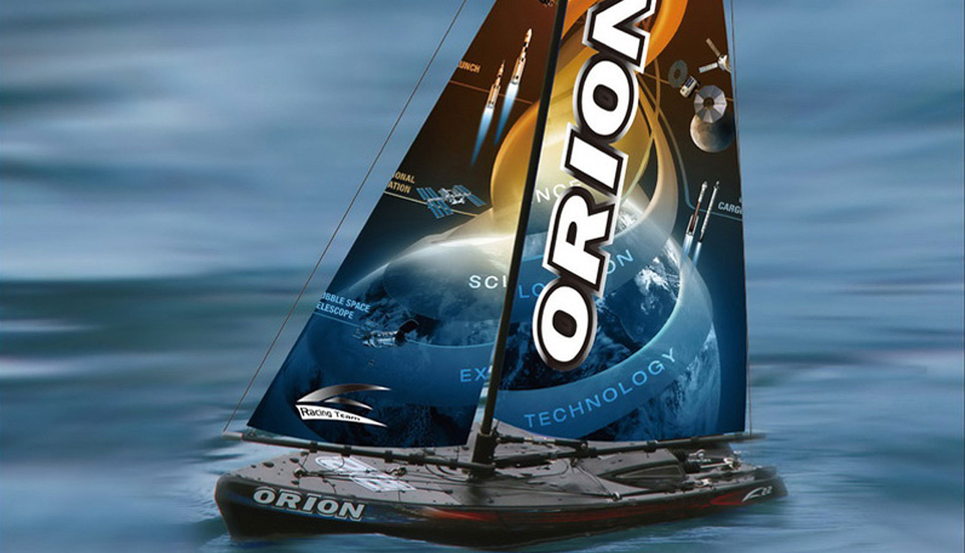 Joysway Orion V2 RTR Segelboot, rot 46,5 cm, 2,4GHz 26086 - Abbildung 6