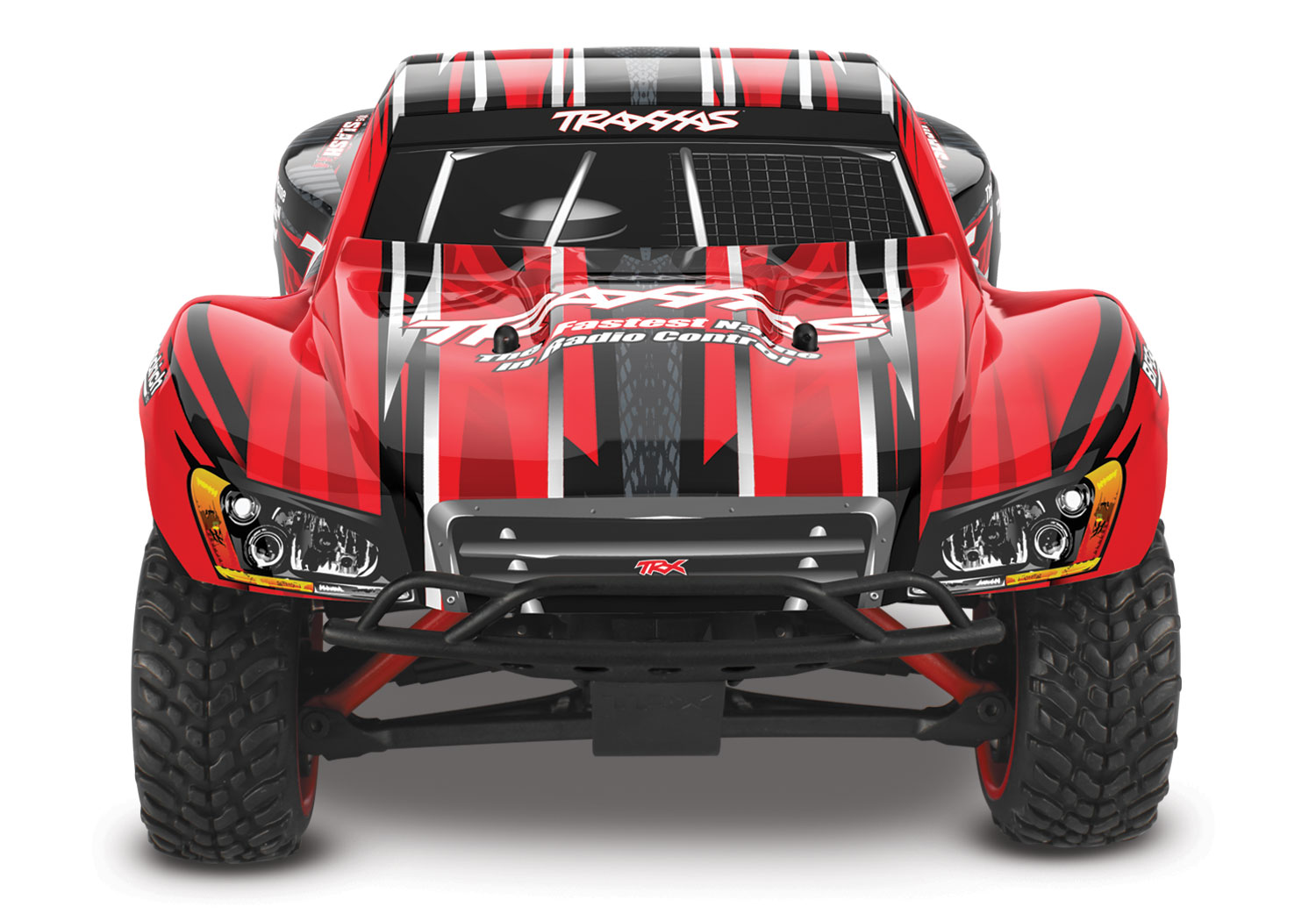Traxxas Slash 4x4 1/16 Rot RTR Brushed mit Akku & USB-C Lader 70054-8 - Abbildung 2